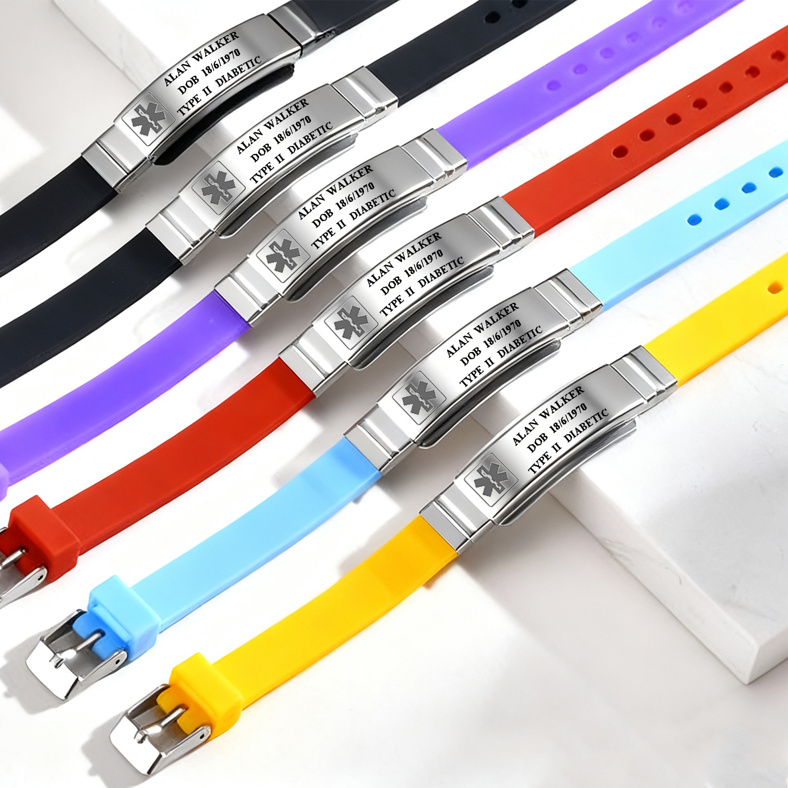 Fishing Hook - Custom Soft Silicone Bracelets Personalized Customized