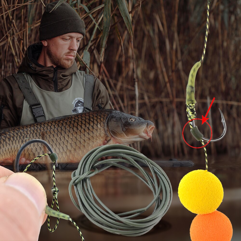 Carp Fishing Silicone Tube For - Fishing Hook Size บทวิจารณ์และราคา