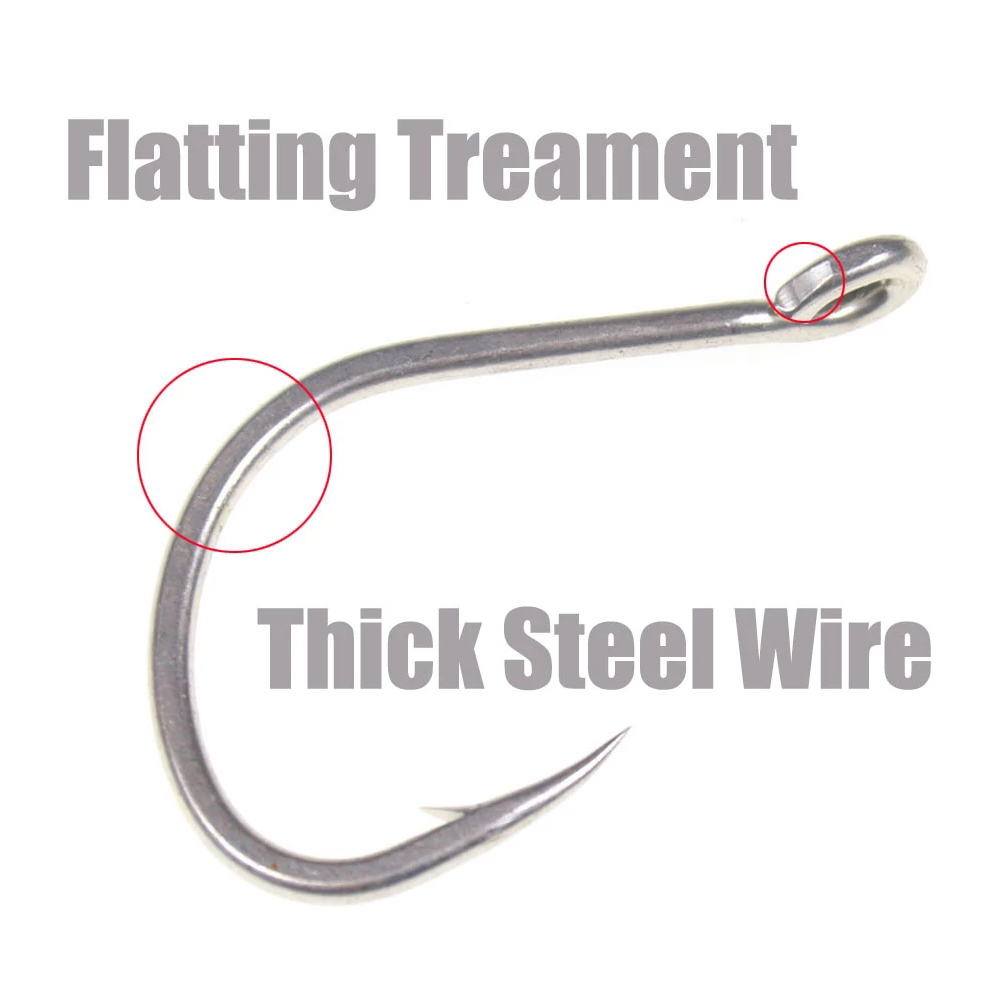 10pcs Matte Tin Anti-rust Salt - Fishing Hook Barbless บทวิจารณ์และราคา