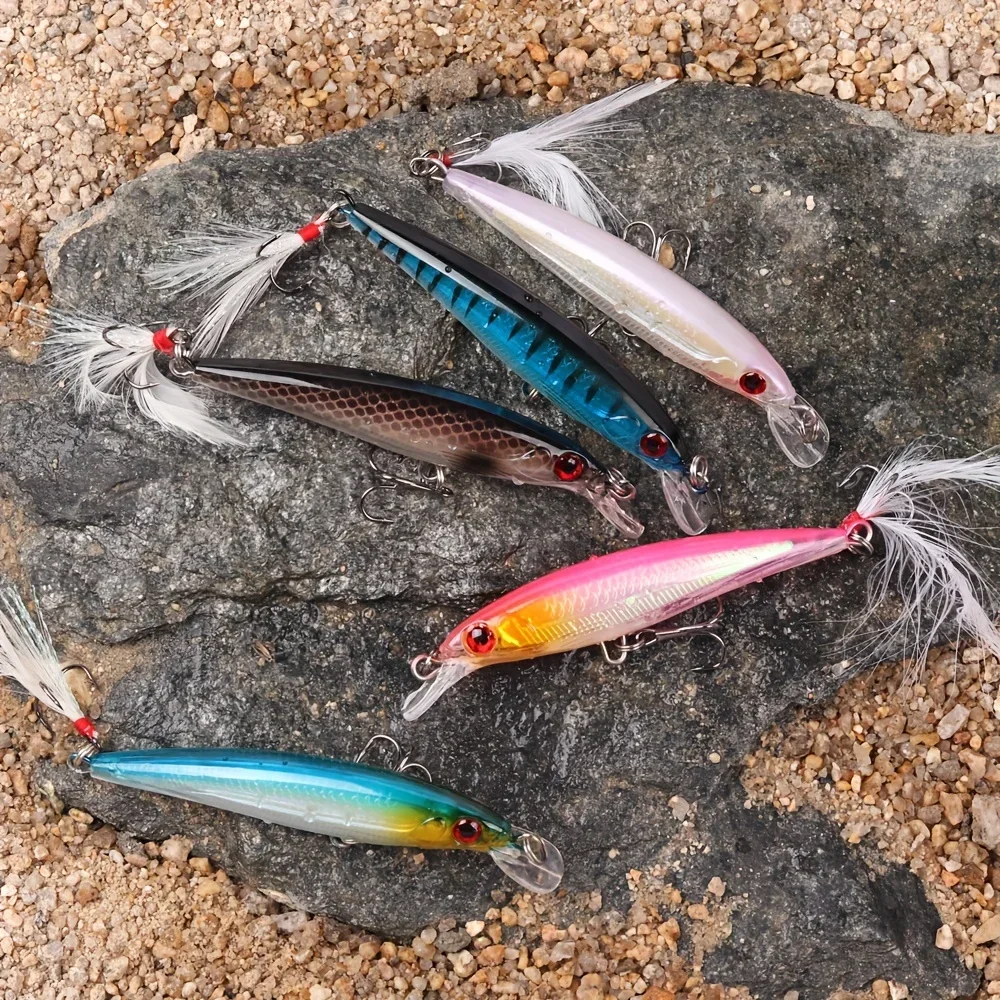 Laser 3D Eyes Bionic Minnow Fi - Fishing Hook Box บทวิจารณ์และราคา