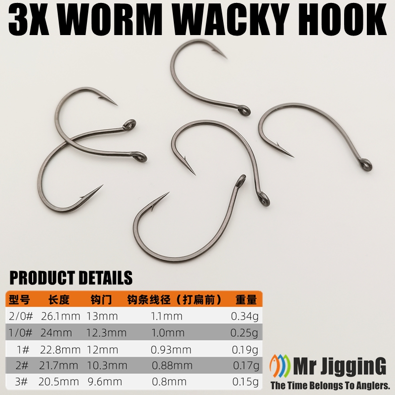 Mr JigginG PTFE Super Slide Wa - Fishing Hook Offset บทวิจารณ์และราคา