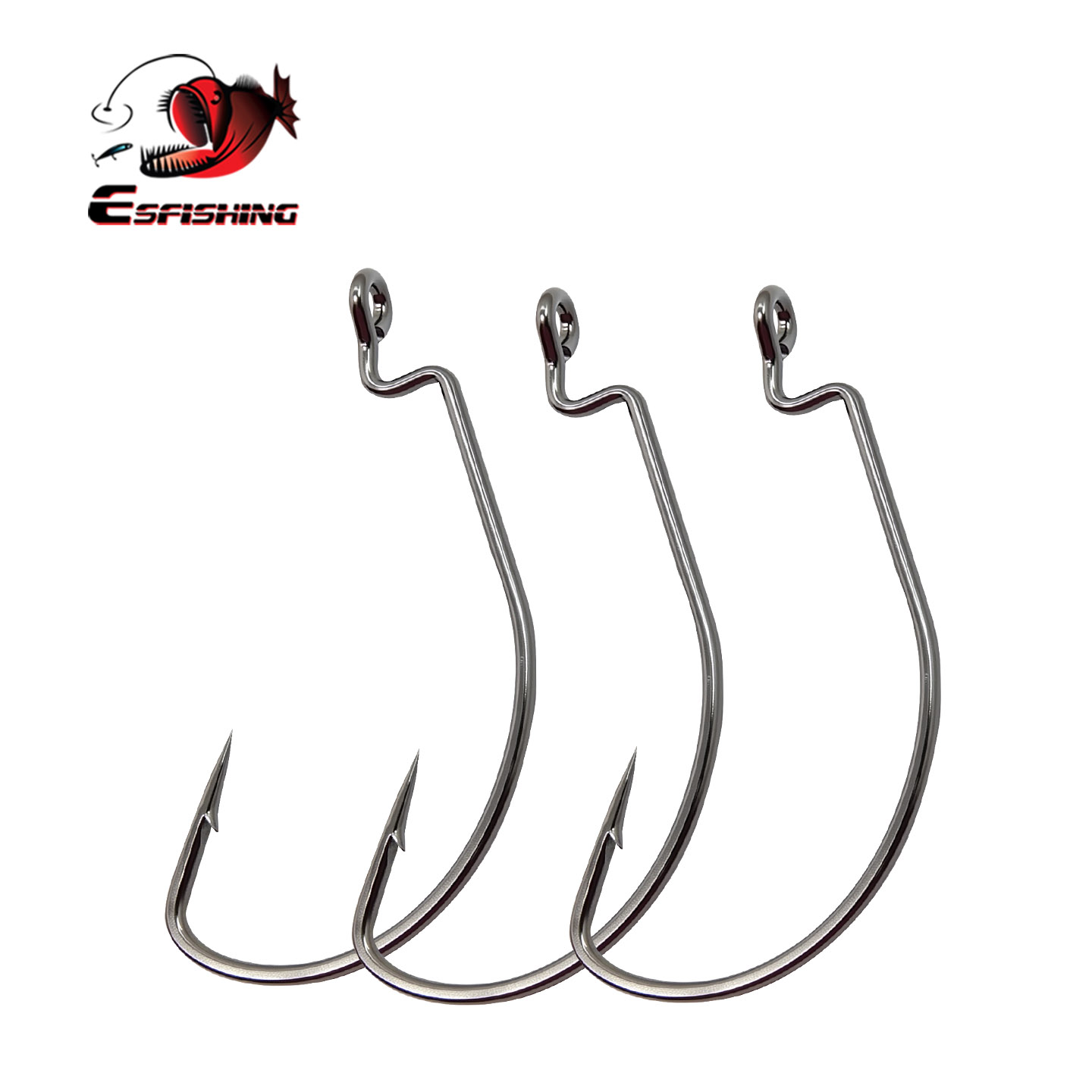 ESFISHING Offset Hook Carbon S - Fishing Hook Offset บทวิจารณ์และราคา