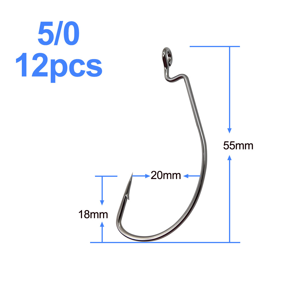 ESFISHING Offset Hook Carbon S - Fishing Hook Offset บทวิจารณ์และราคา