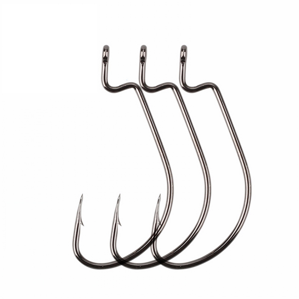 20pcs/lot Wide gap Texas fishi - Fishing Hook Offset บทวิจารณ์และราคา