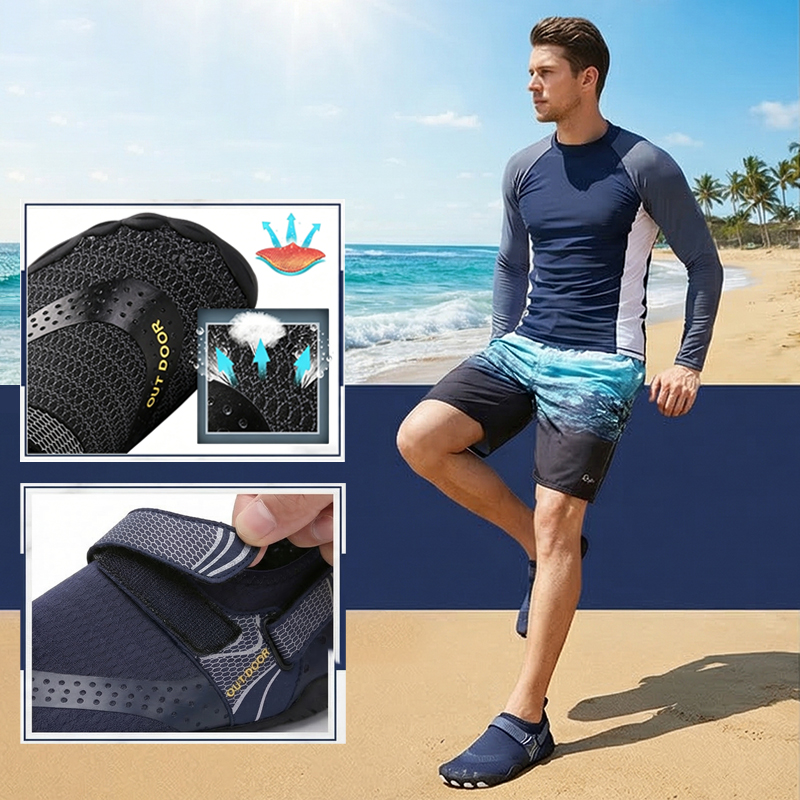 Men Water Shoes Quick Dry Non- - Fishing Hook Size บทวิจารณ์และราคา