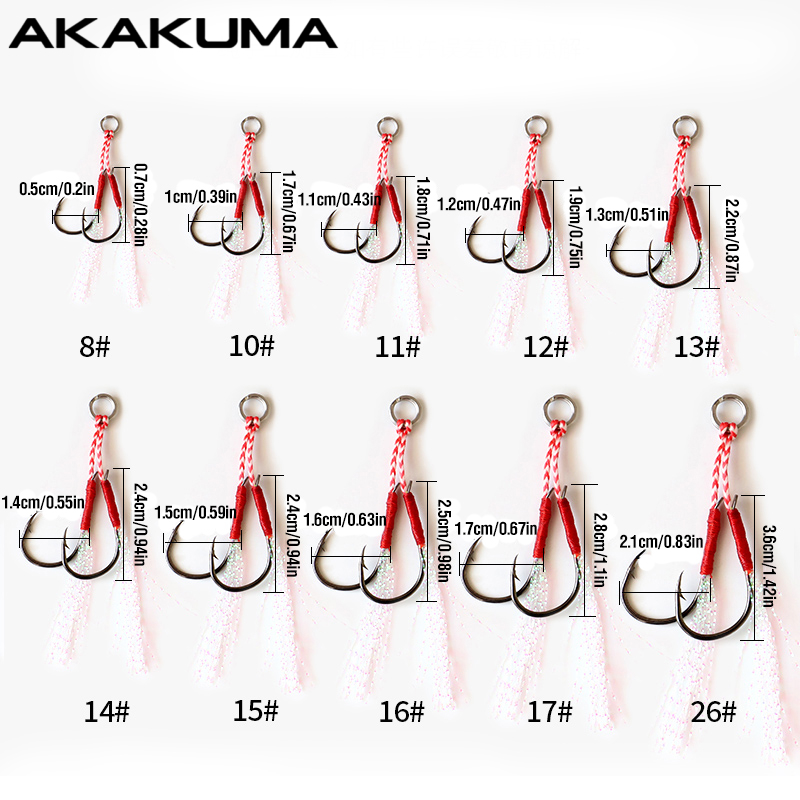 10Pcs Fishing Hooks Single Hoo - Fishing Hook Offset บทวิจารณ์และราคา
