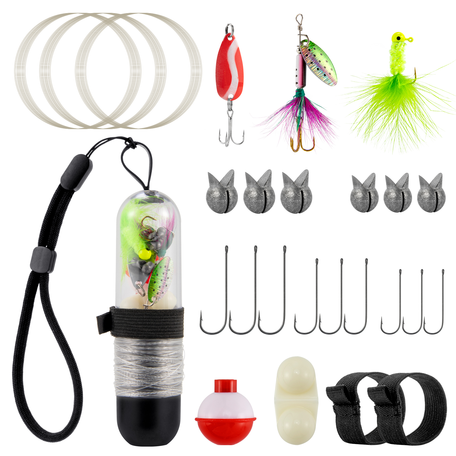 25pcs Survival Fishing Kit Poc - Fishing Hook Jig บทวิจารณ์และราคา