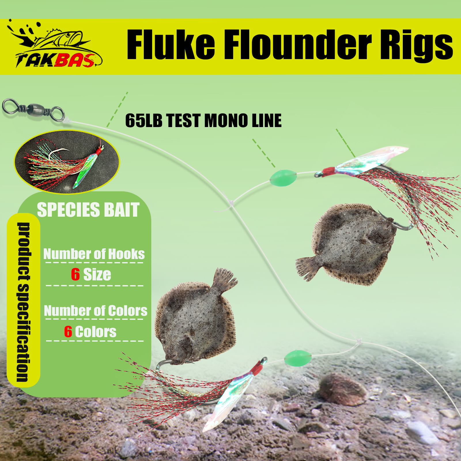6pcs Snapper Tackle Flasher Ri - Fishing Hook Circle บทวิจารณ์และราคา