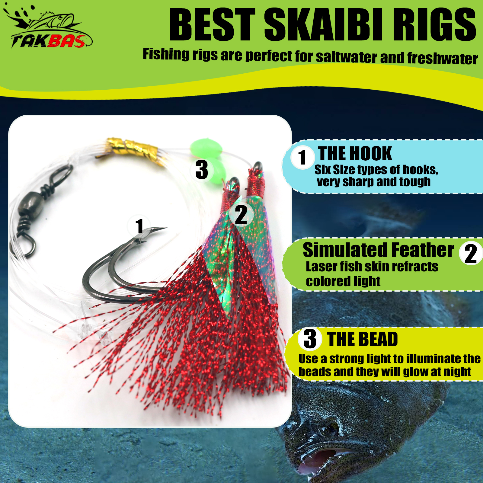 6pcs Snapper Tackle Flasher Ri - Fishing Hook Circle บทวิจารณ์และราคา
