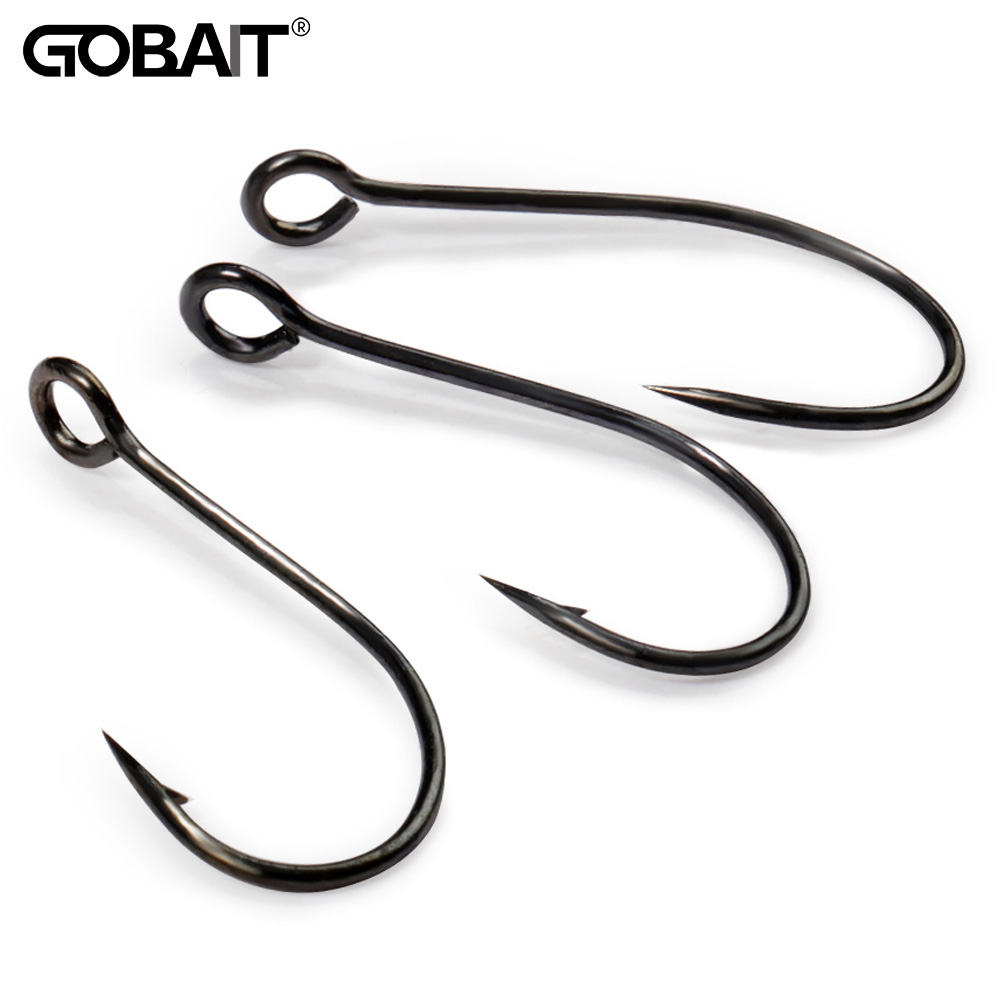 20PCS Big Ring Single Hooks 2# - Fishing Hook Circle บทวิจารณ์และราคา