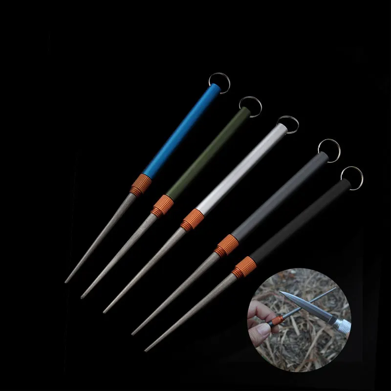 Outdoor Matte Mini EDC Knife S - Fishing Hook Sharpener บทวิจารณ์และราคา