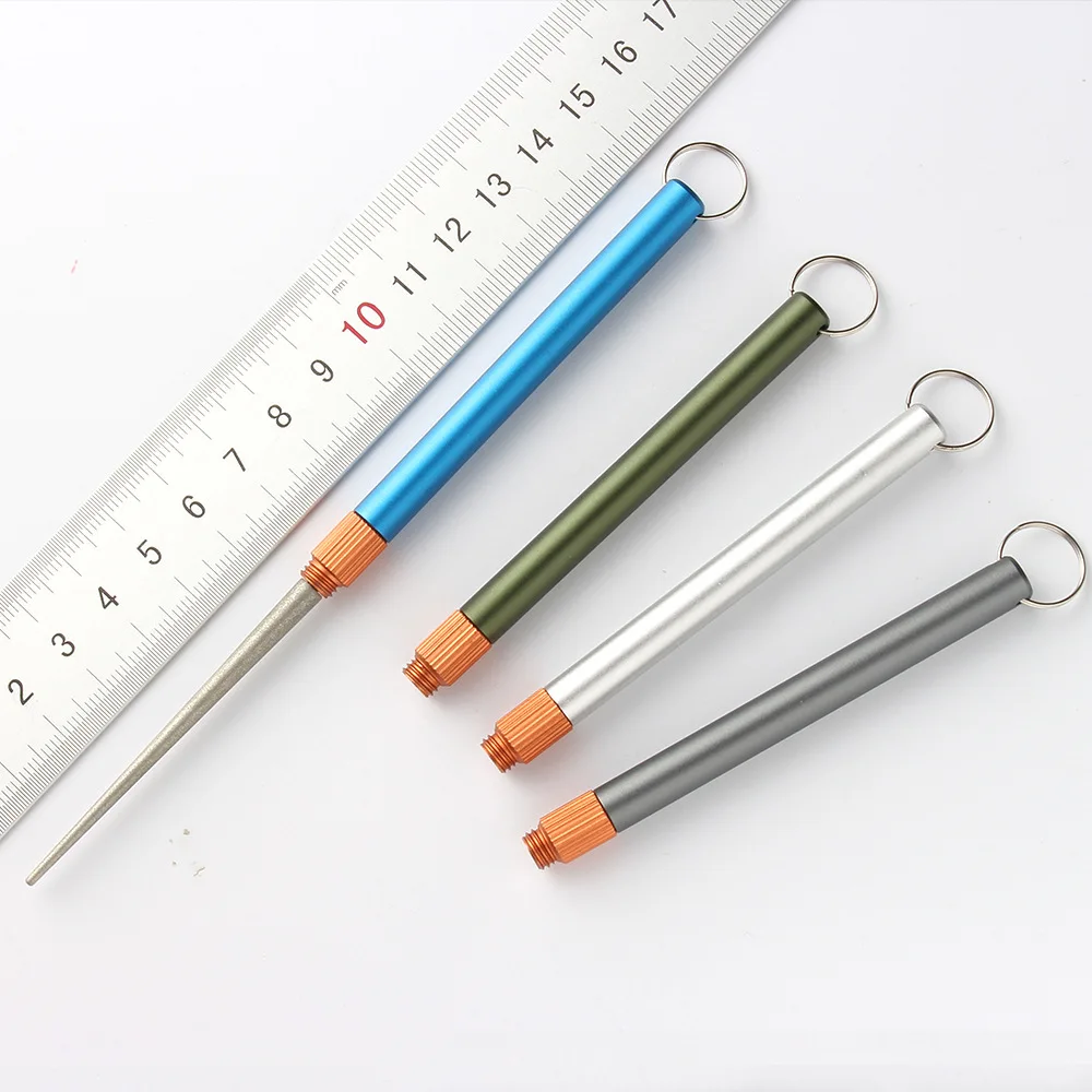 Outdoor Matte Mini EDC Knife S - Fishing Hook Sharpener บทวิจารณ์และราคา