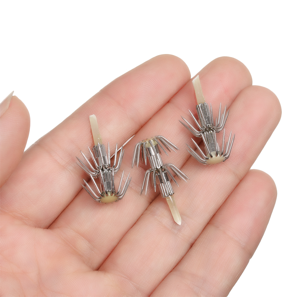 5Pcs Stainless Steel Double La - Fishing Hook Assortment บทวิจารณ์และราคา