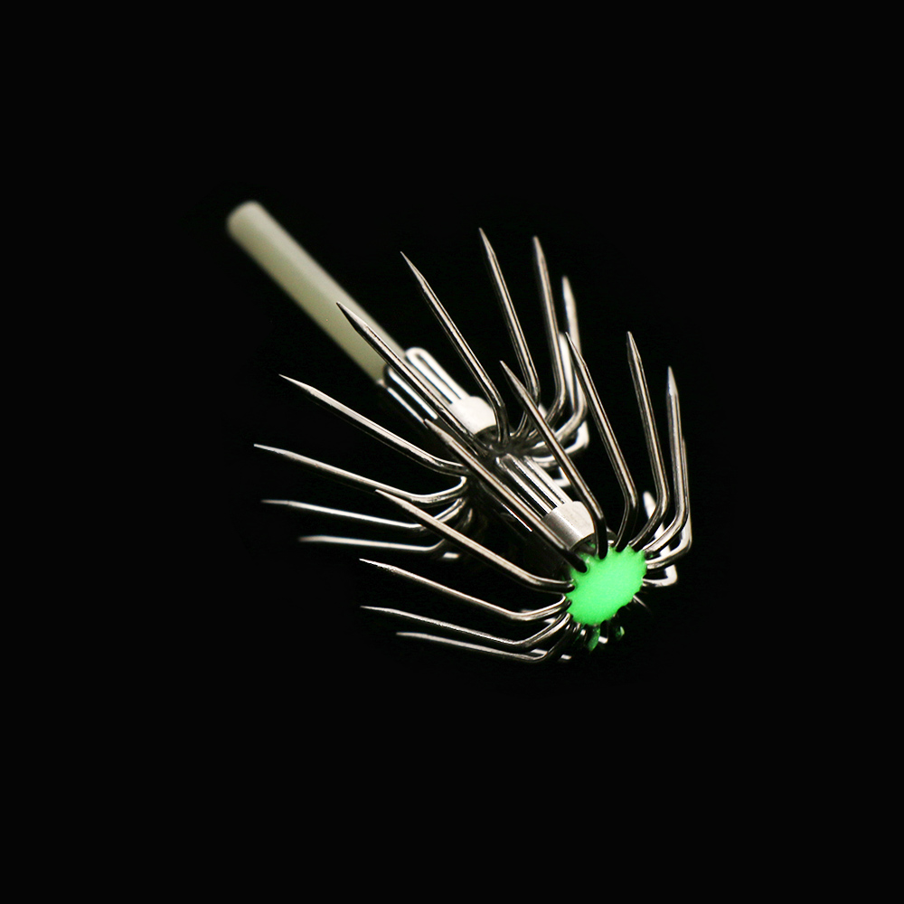 5Pcs Stainless Steel Double La - Fishing Hook Assortment บทวิจารณ์และราคา