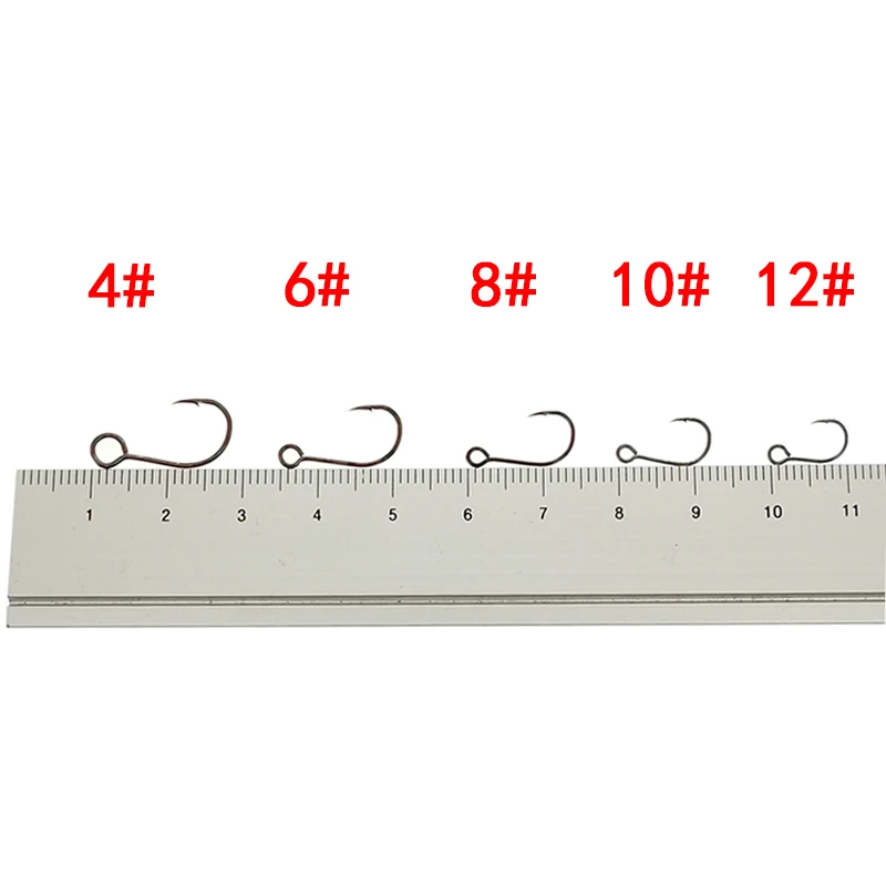 OUTKIT 12pcs for Fishing Lure  - Fishing Hook Barbless บทวิจารณ์และราคา