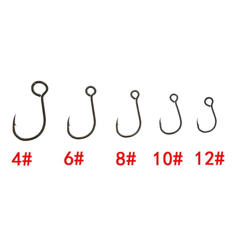 OUTKIT 12pcs for Fishing Lure  - Fishing Hook Barbless บทวิจารณ์และราคา