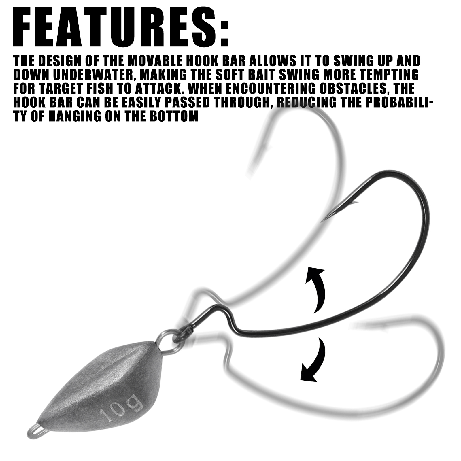 SAMOLLA 5pcs Jig Head Fishing  - Fishing Hook Jig บทวิจารณ์และราคา