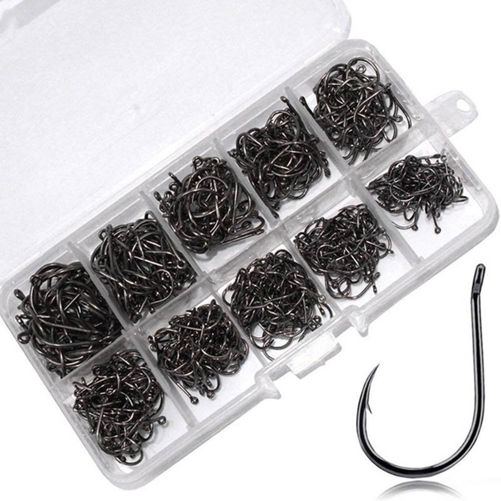 100/500pcs Fishing Hooks Set C - Fishing Hook Circle บทวิจารณ์และราคา