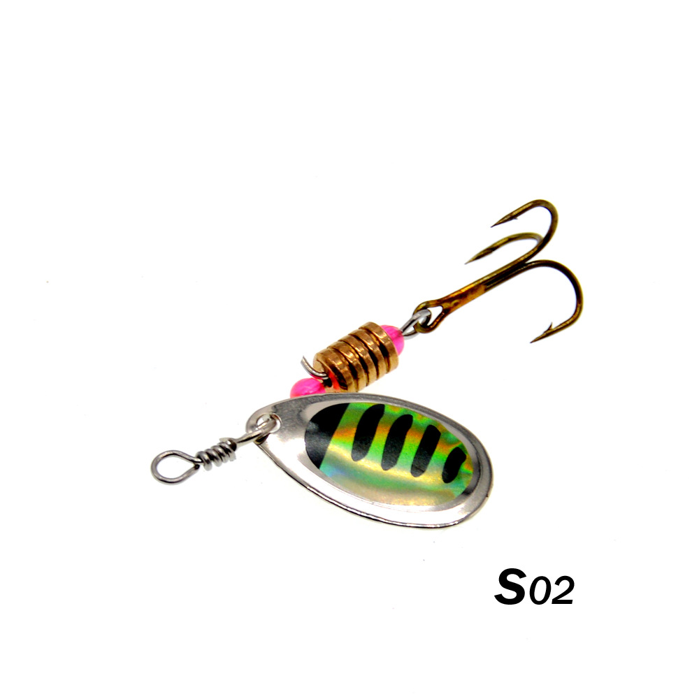 Fishing Lure Spinner Rotation  - Fishing Hook Treble บทวิจารณ์และราคา