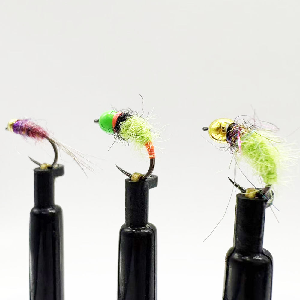 6/12Pcs Mixed Wet Nymph Fly Fi - Fishing Hook Assortment บทวิจารณ์และราคา
