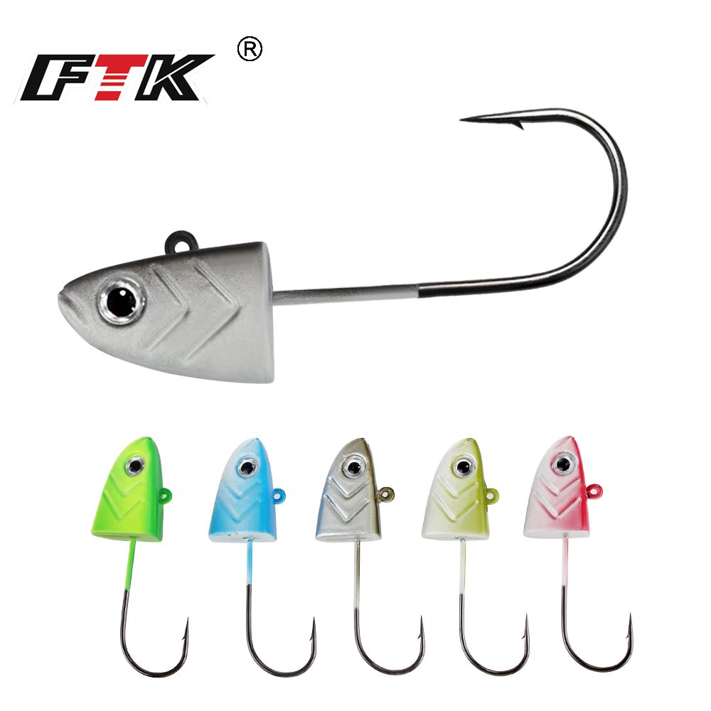 FTK Fishing Hooks 5g 12g 25g c - Fishing Hook Offset บทวิจารณ์และราคา