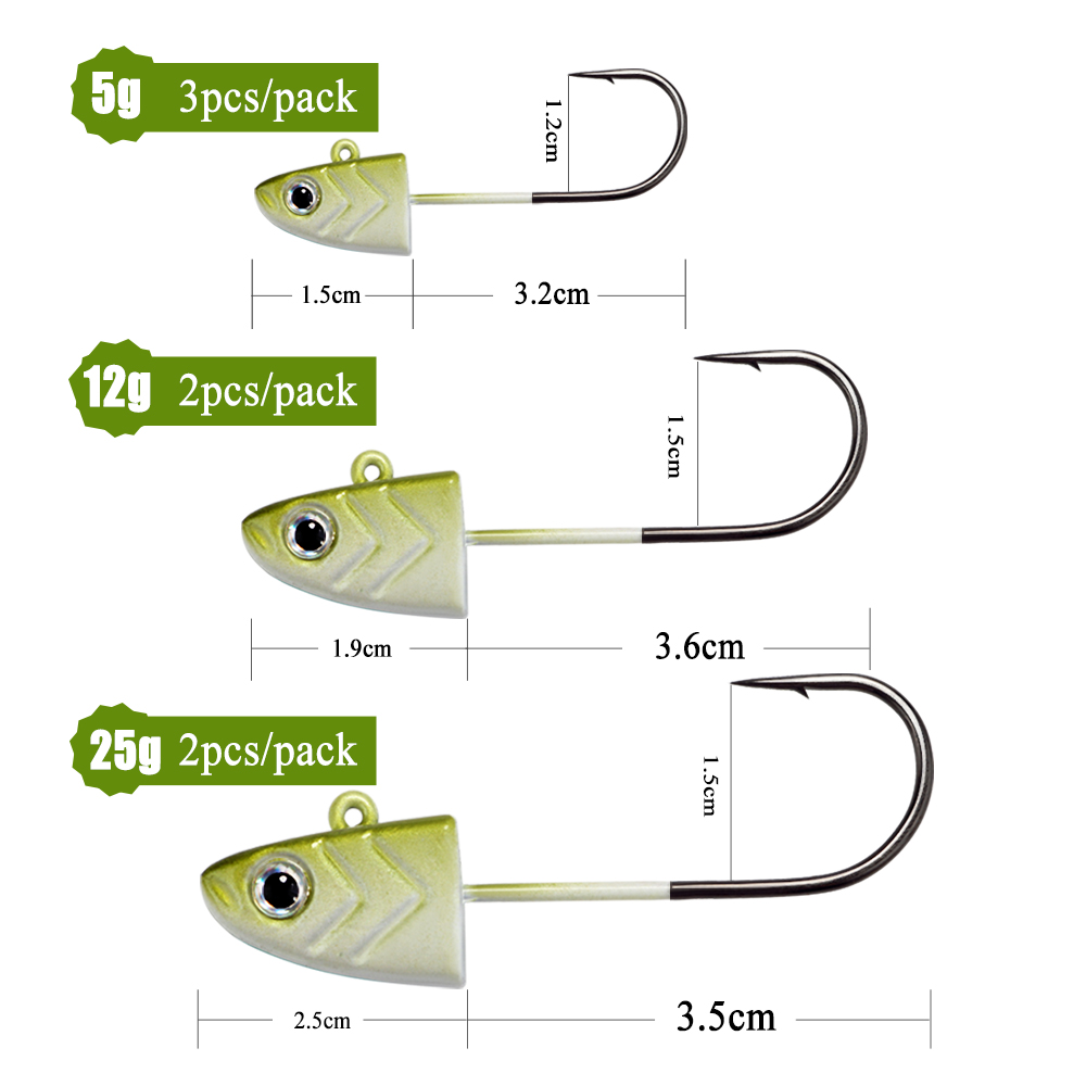 FTK Fishing Hooks 5g 12g 25g c - Fishing Hook Offset บทวิจารณ์และราคา