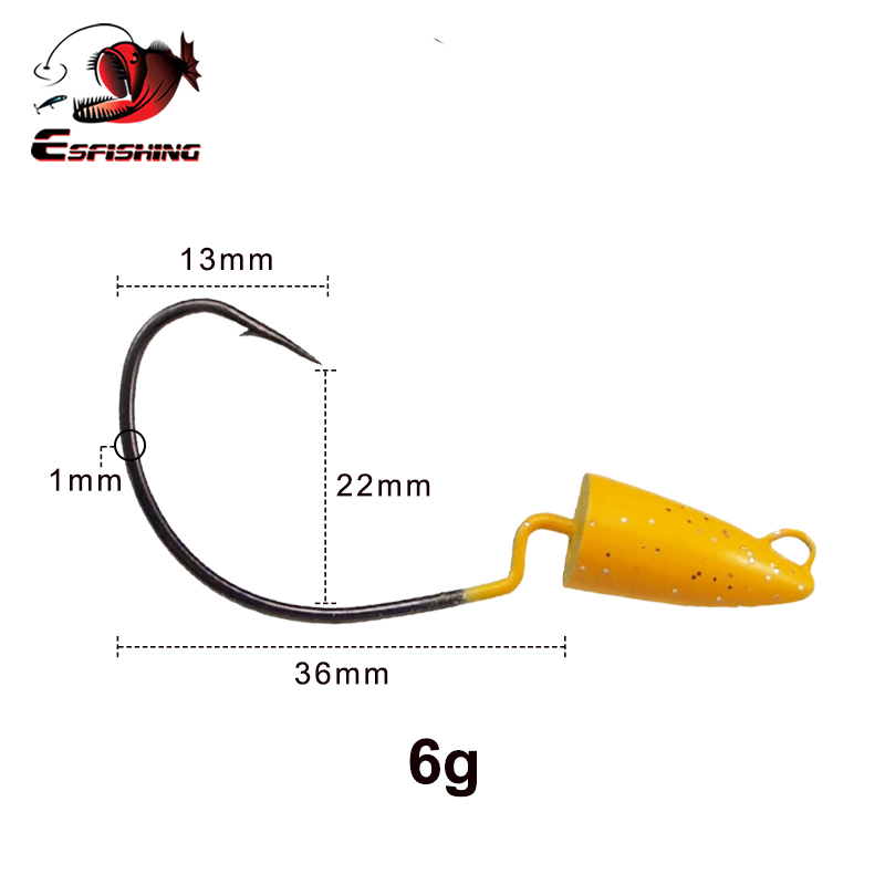 ESFISHING Offset Hook High Str - Fishing Hook Offset บทวิจารณ์และราคา