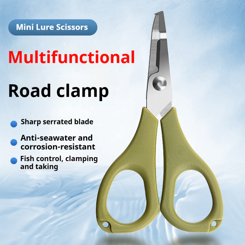 Mini Multi Functional Scissors - Fishing Hook Sharpener บทวิจารณ์และราคา