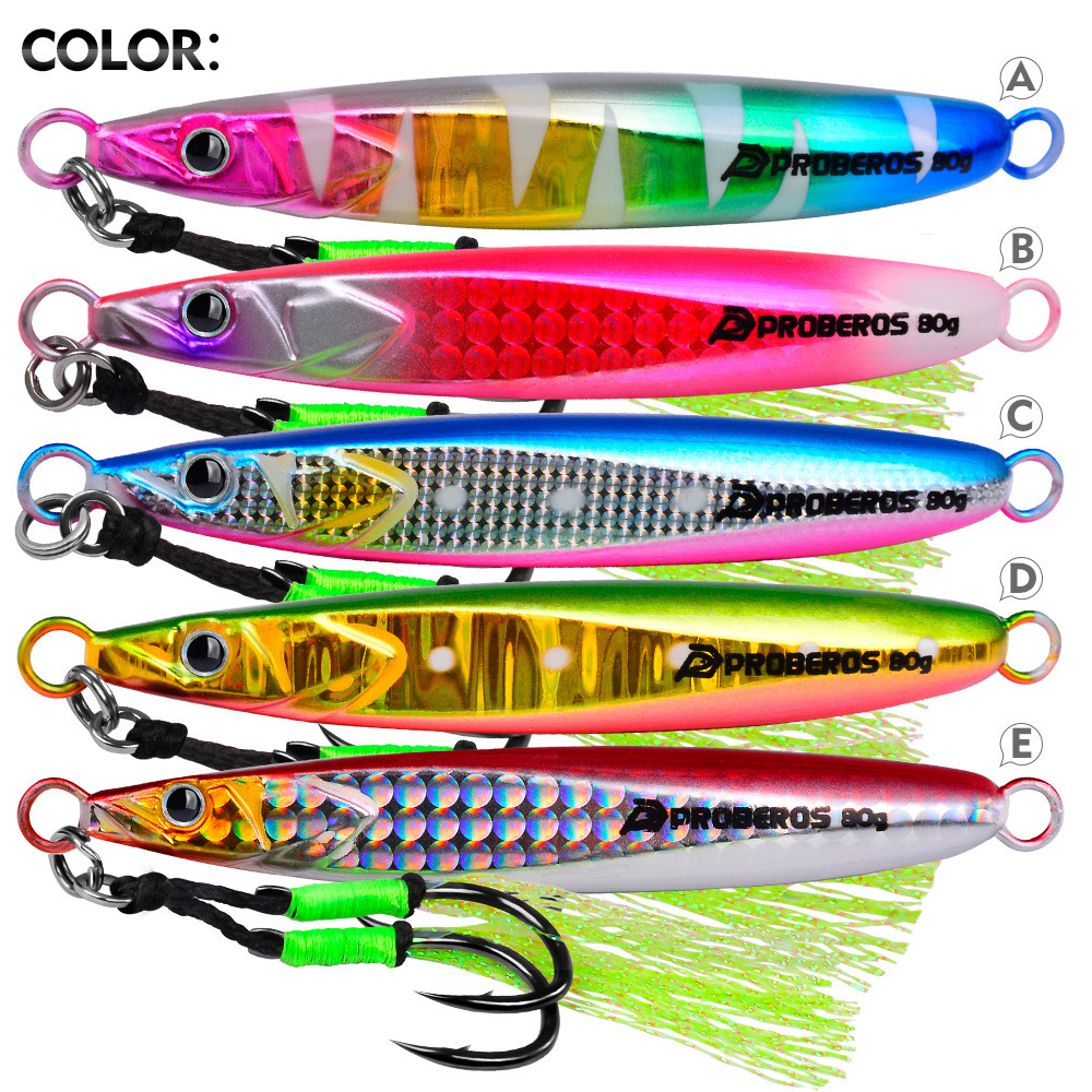 LHFSH Luminous Metal Jig Fishi - Fishing Hook Treble บทวิจารณ์และราคา