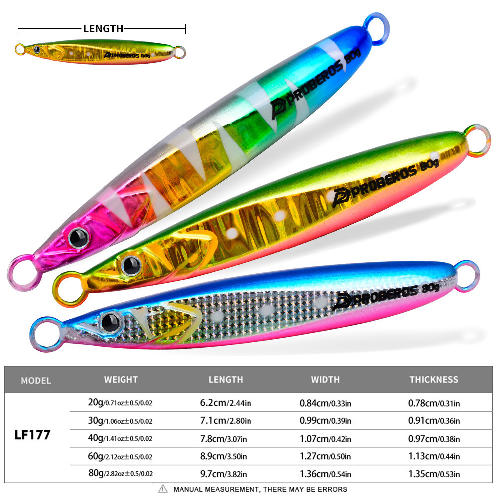 LHFSH Luminous Metal Jig Fishi - Fishing Hook Treble บทวิจารณ์และราคา
