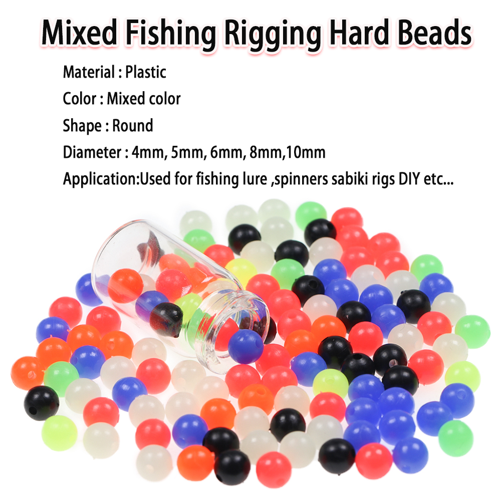 200pcs Mixed Color Fishing Bea - Fishing Hook Assortment บทวิจารณ์และราคา