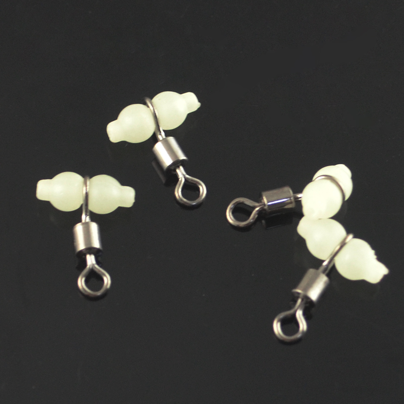 MNFT 100Pcs Luminous 3 Way Dur - Fishing Hook Size บทวิจารณ์และราคา
