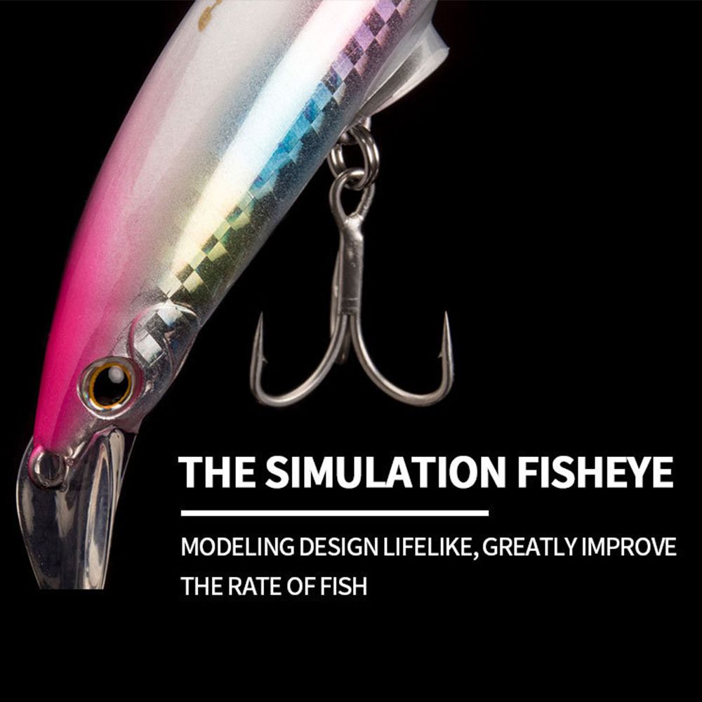 95mm/30g Hard Bait Top Water S - Fishing Hook Treble บทวิจารณ์และราคา
