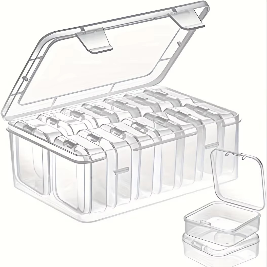 14Pieces  Clear Plastic Storag - Fishing Hook บทวิจารณ์และราคา