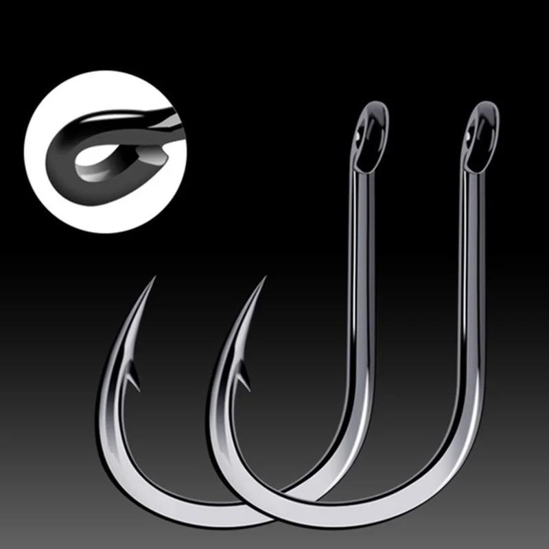 100pc/lot Fishing Hooks Double - Fishing Hook Circle บทวิจารณ์และราคา