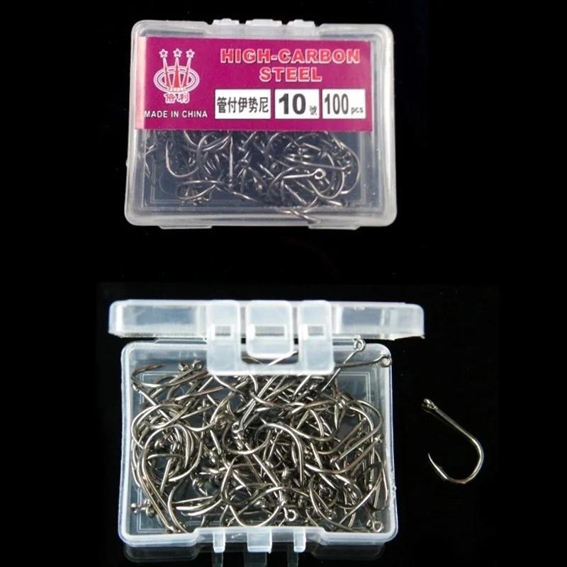 100pc/lot Fishing Hooks Double - Fishing Hook Circle บทวิจารณ์และราคา