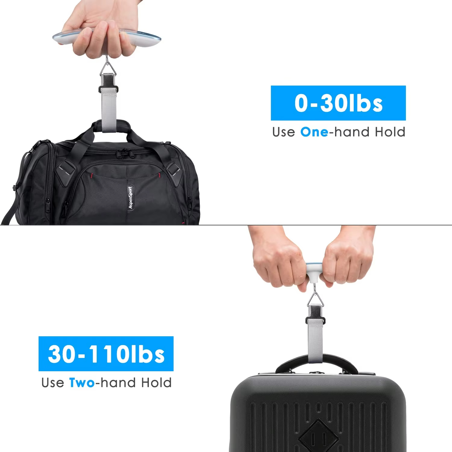 Portable Scale Digital LCD Dis - Fishing Hook Stainless Steel บทวิจารณ์และราคา