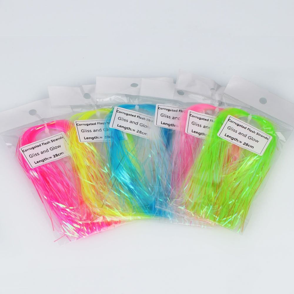 1Pack 1mm Width Corrugated Gli - Fishing Hook Jig บทวิจารณ์และราคา