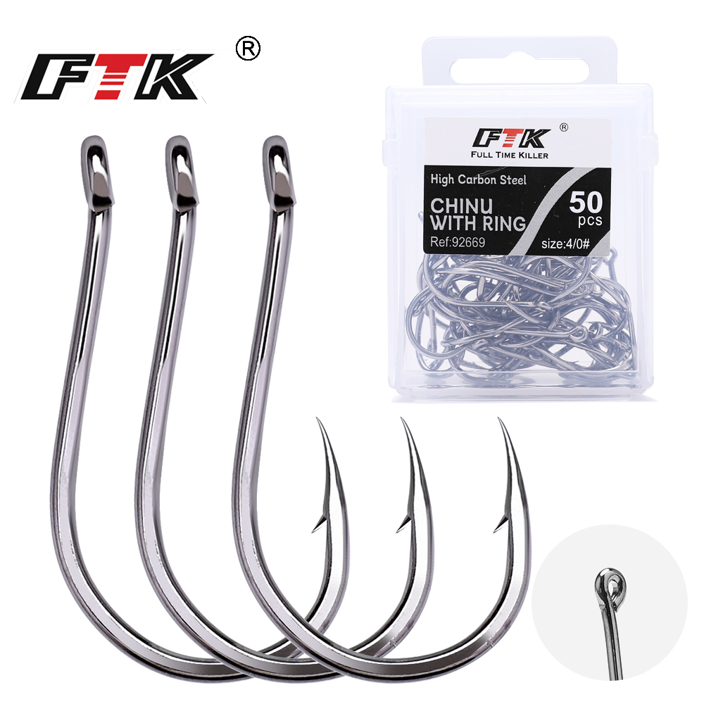 FTK CHINU Fishhook with ring b - Fishing Hook Offset บทวิจารณ์และราคา