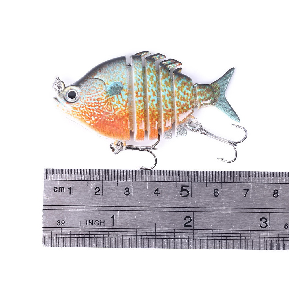 63mm 9.3g Lifelike Tilapia Swi - Fishing Hook Treble บทวิจารณ์และราคา