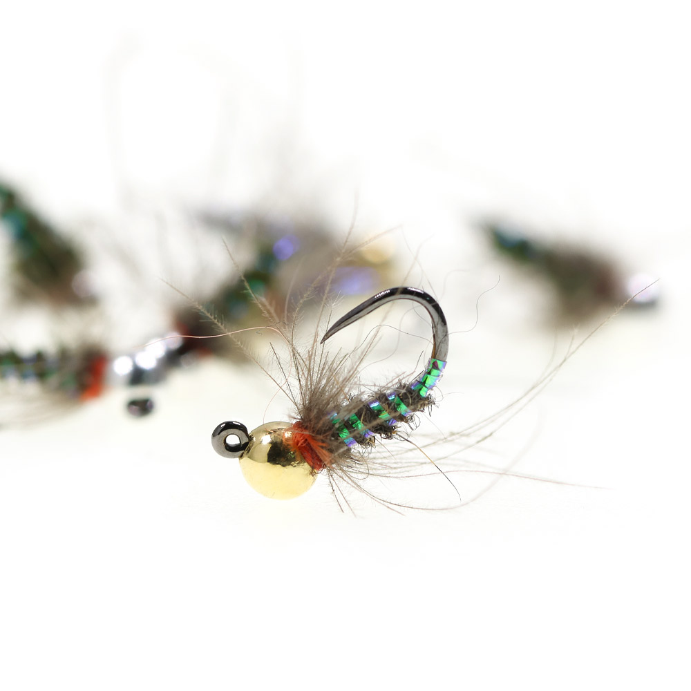 4pcs #16 Tungsten Beadhead CDC - Fishing Hook Barbless บทวิจารณ์และราคา