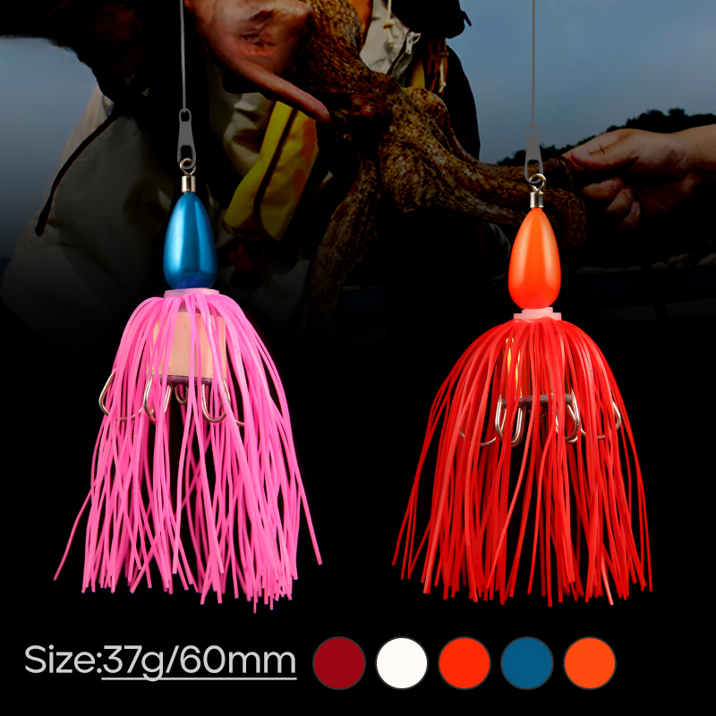 37g Weedless Football Jig Head - Fishing Hook Weedless บทวิจารณ์และราคา