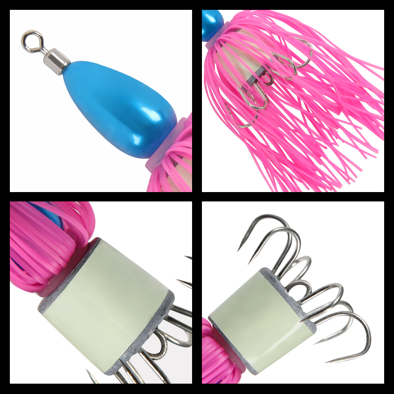 37g Weedless Football Jig Head - Fishing Hook Weedless บทวิจารณ์และราคา