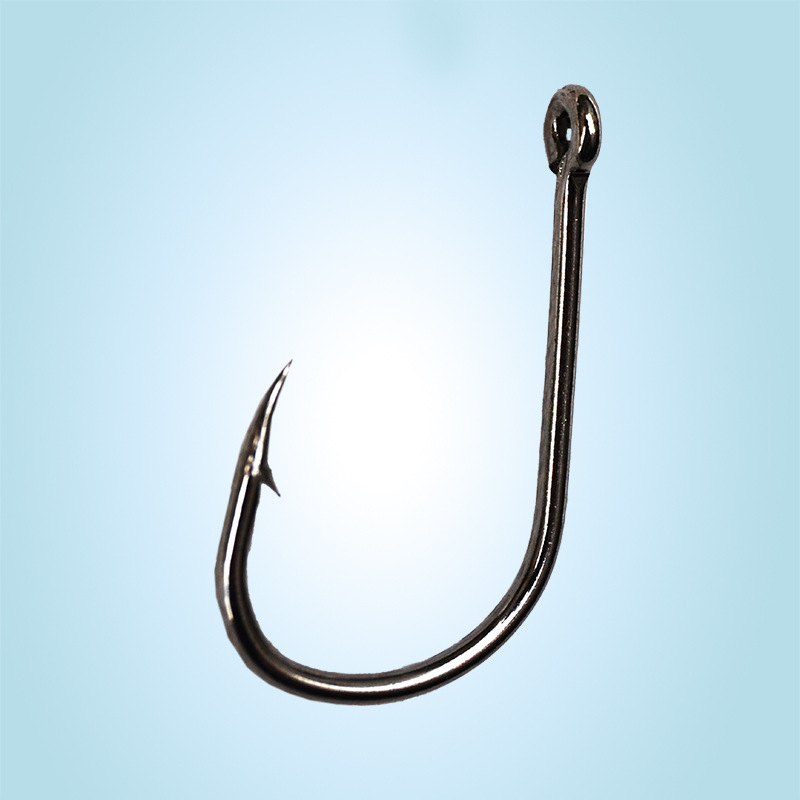 200Pcs Fishing Hooks Eyed Circ - Fishing Hook Circle บทวิจารณ์และราคา