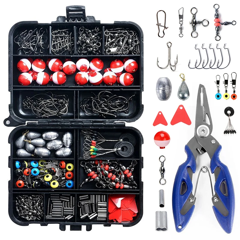 263pcs Outdoor Fishing Accesso - Fishing Hook Box บทวิจารณ์และราคา