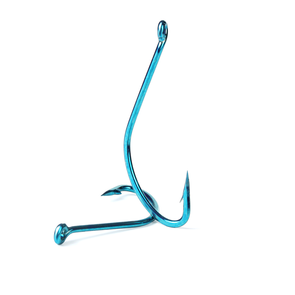 10pcs 2#-15# Blue High Carbon  - Fishing Hook Circle บทวิจารณ์และราคา
