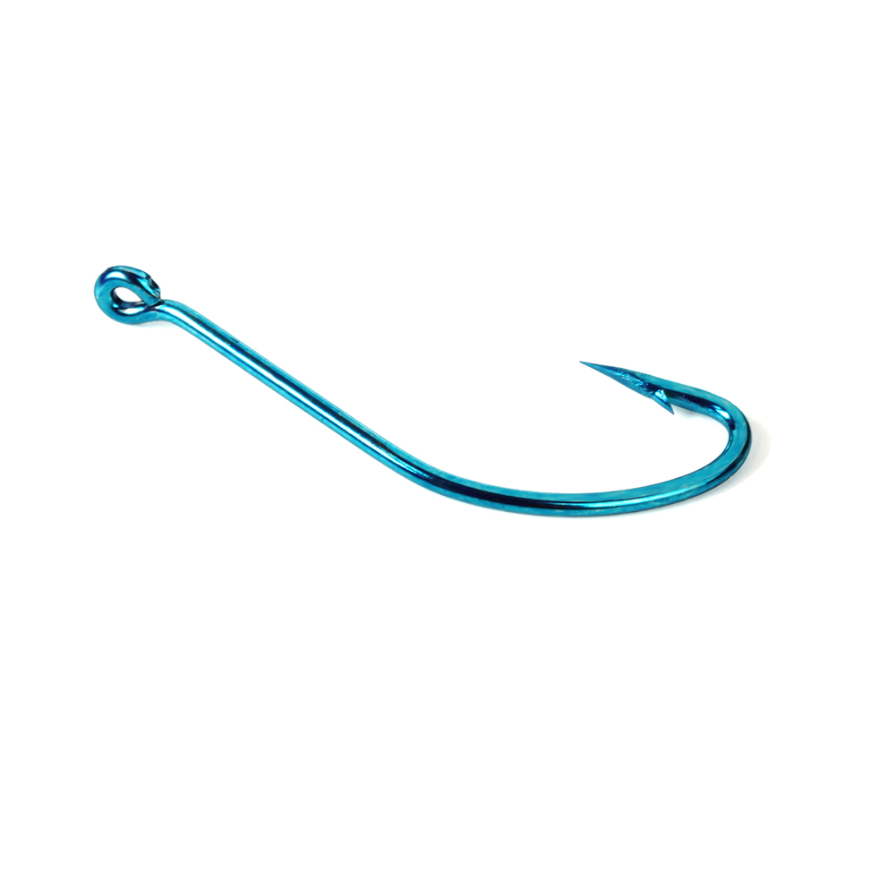 10pcs 2#-15# Blue High Carbon  - Fishing Hook Circle บทวิจารณ์และราคา