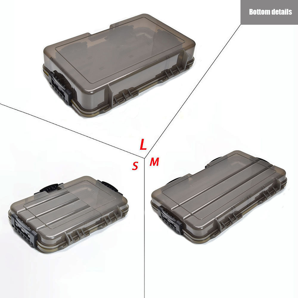 Waterproof Fishing Tackle Box  - Fishing Hook Size บทวิจารณ์และราคา