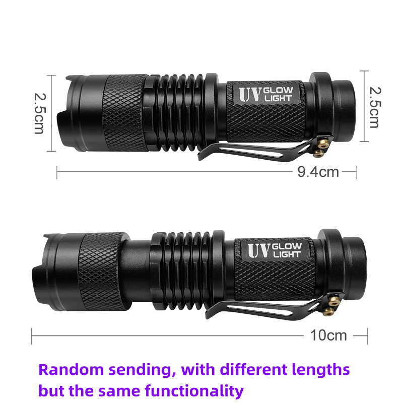 Mini UV Flashlight 395nm Ultra - Fishing Hook Jig บทวิจารณ์และราคา