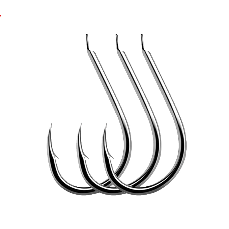 100pcs/Lot 7 Size Barbed Fishi - Fishing Hook Circle บทวิจารณ์และราคา